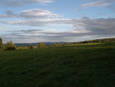 View across the valley from the top field at the Birches